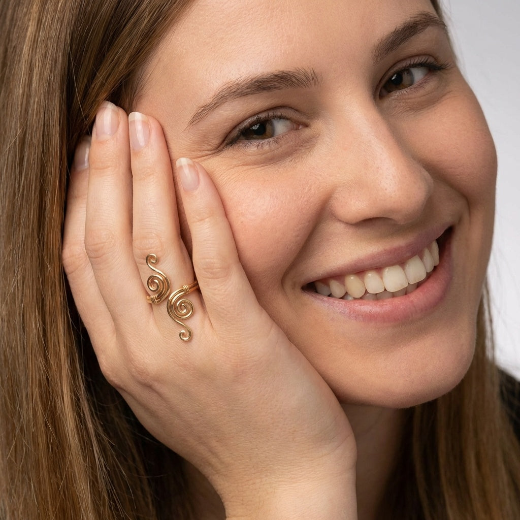 טבעת ספירלה כפולה מגולדפילד ארנה