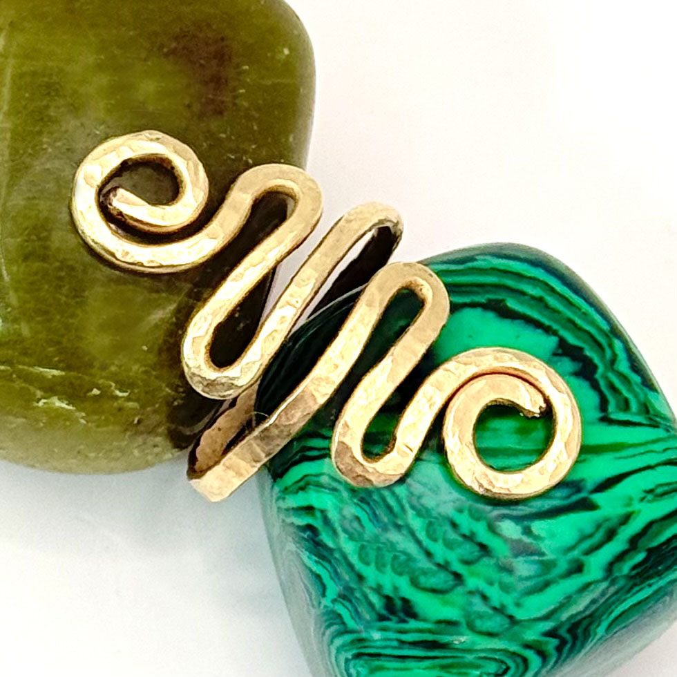 טבעת גולדפילד מפותלת פולה