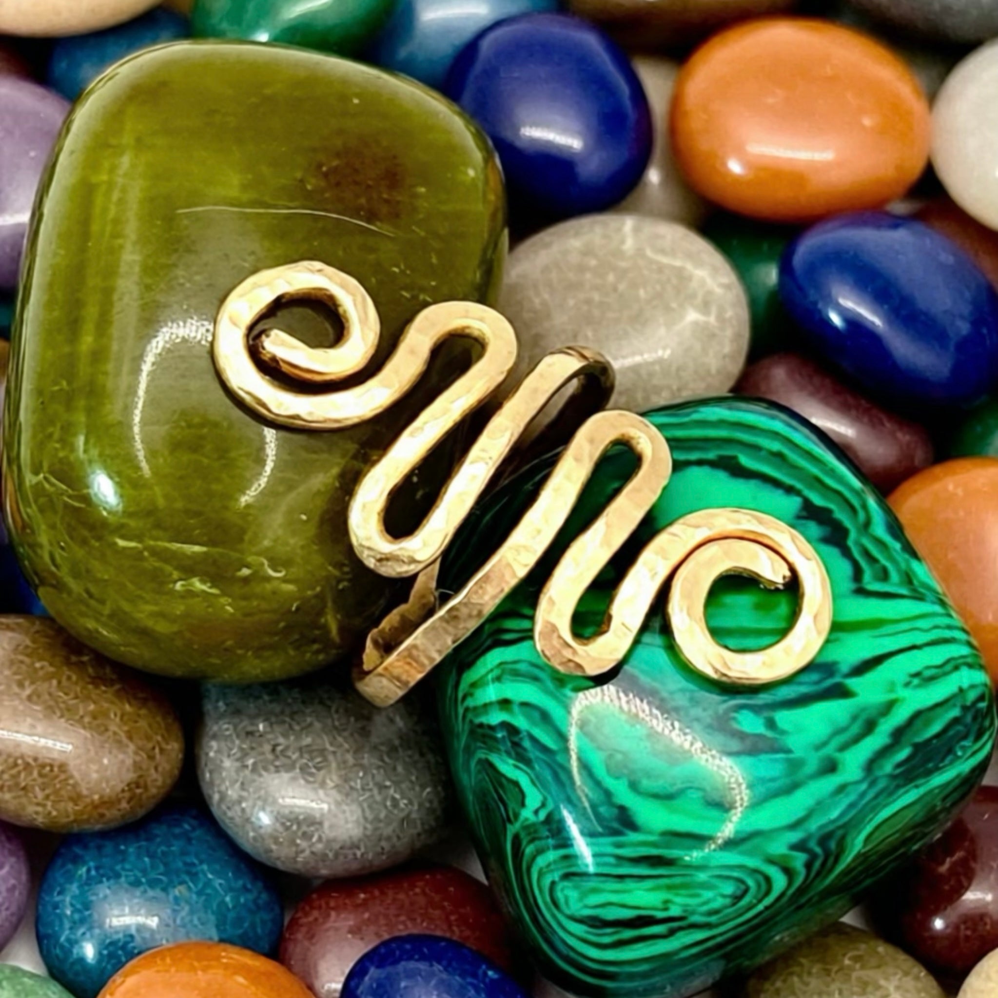 טבעת גולדפילד מפותלת פולה