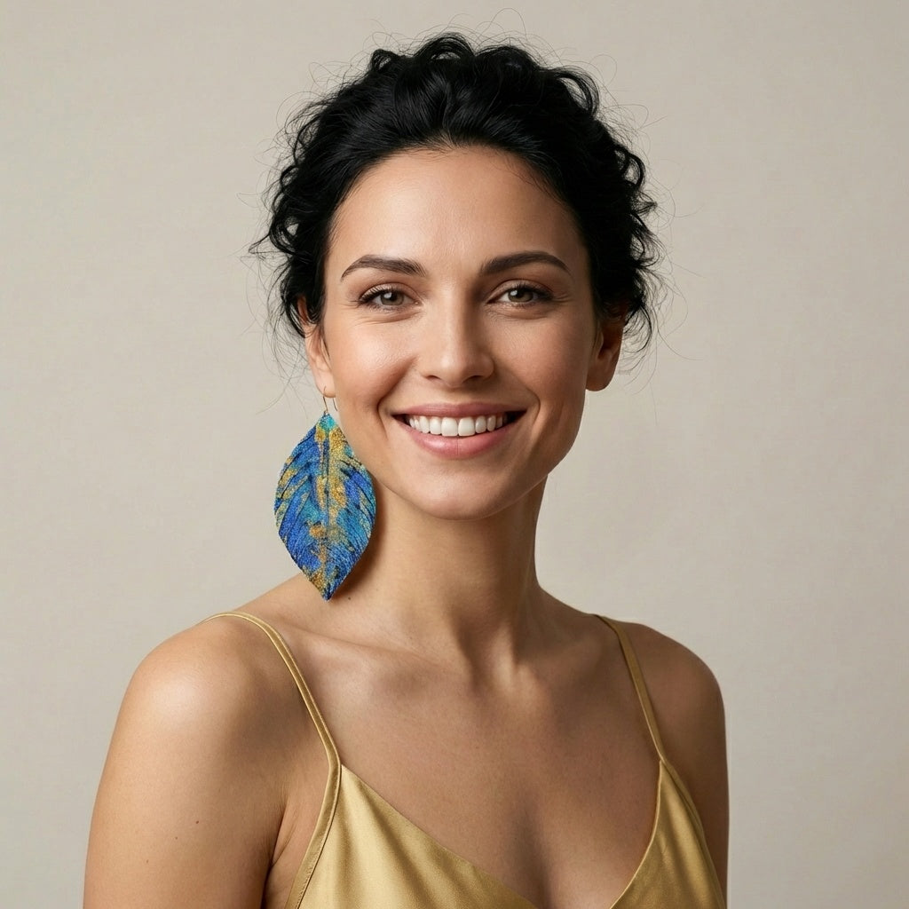 עגיל סטייטמנט מאת שירז פלד