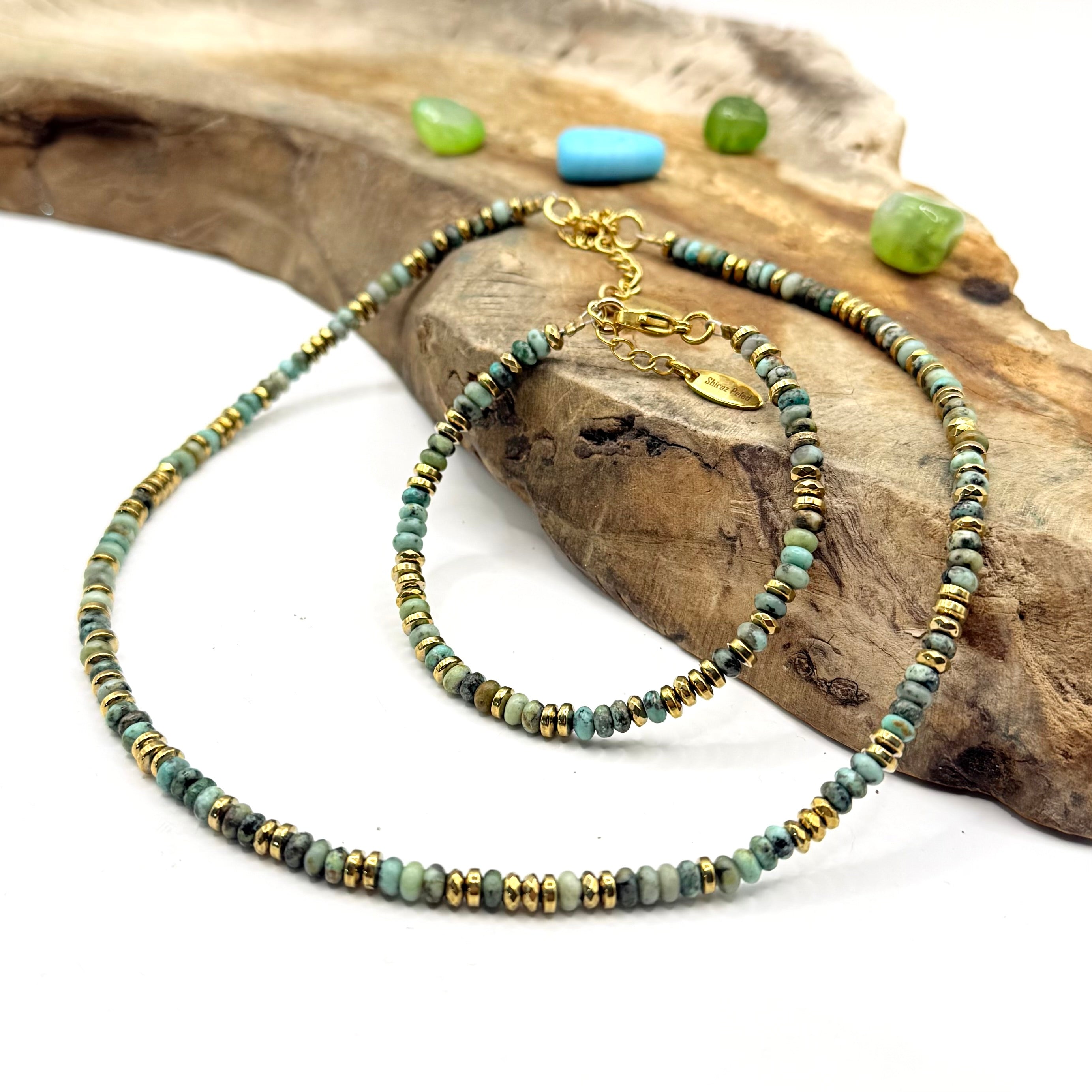 שרשרת וצמיד מאת שירז פלד