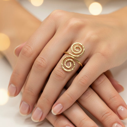 טבעת גולדפילד מרוקעת מרי